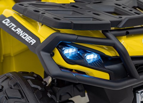 Quad Can Am Outlander ATV Żółty Quad Can Am Outlander ATV Żółty