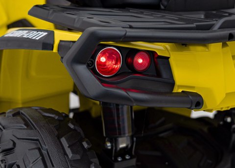 Quad Can Am Outlander ATV Żółty Quad Can Am Outlander ATV Żółty