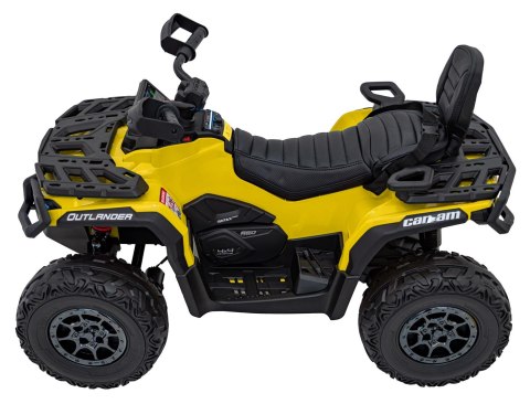Quad Can Am Outlander ATV Żółty Quad Can Am Outlander ATV Żółty