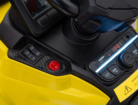 Quad Can Am Outlander ATV Żółty Quad Can Am Outlander ATV Żółty