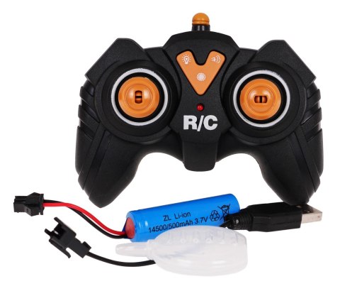Spychacz z Funkcją Świateł i Dymu R/C Spychacz z Funkcją Świateł i Dymu R/C