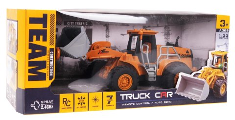 Spychacz z Funkcją Świateł i Dymu R/C Spychacz z Funkcją Świateł i Dymu R/C