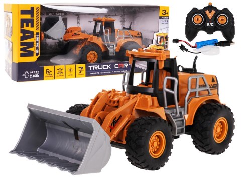 Spychacz z Funkcją Świateł i Dymu R/C Spychacz z Funkcją Świateł i Dymu R/C