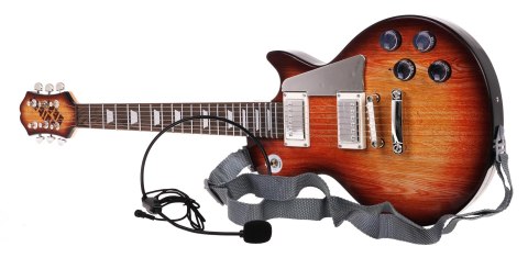 Zestaw Gitara + Mikrofon Brąz Zestaw Gitara + Mikrofon Brąz