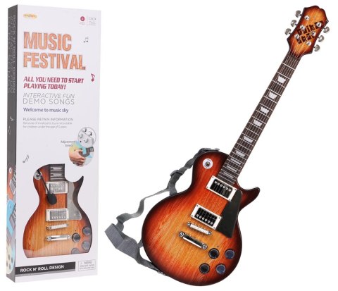 Zestaw Gitara + Mikrofon Brąz Zestaw Gitara + Mikrofon Brąz