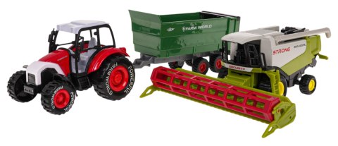Zestaw Pojazdów Rolniczych Traktor + Kombajn Zestaw Pojazdów Rolniczych Traktor + Kombajn
