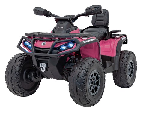 Quad Can Am Outlander ATV Różowy Quad Can Am Outlander ATV Różowy