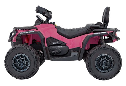 Quad Can Am Outlander ATV Różowy Quad Can Am Outlander ATV Różowy