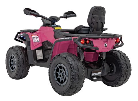 Quad Can Am Outlander ATV Różowy Quad Can Am Outlander ATV Różowy