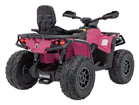 Quad Can Am Outlander ATV Różowy Quad Can Am Outlander ATV Różowy