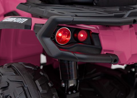 Quad Can Am Outlander ATV Różowy Quad Can Am Outlander ATV Różowy