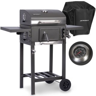 Grill węglowy z pokrowcem Berdsen BD-892 czarny Berdsen