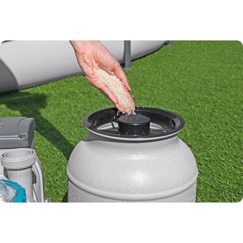 Pompa piaskowa 6056 l/h Bestway 58497 +piasek 25kg Bestway Pompa piaskowa 6056 l/h Bestway 58497 +piasek 25kg Bestway