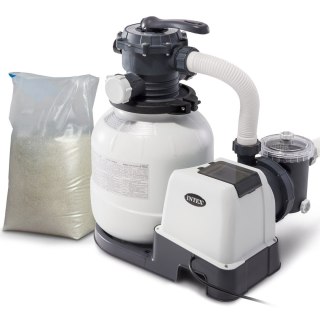 Pompa filtrująca piaskowa 7900 l/h INTEX 26646 + piasek 25 kg Intex