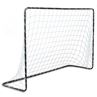 Bramka do piłki nożnej 183 x 122 x 61cm NS-492 czarna Neo-Sport