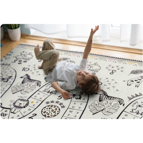 Mata piankowa edukacyjna składana 200 x 150 x 1 cm Nukido NK-341 Nukido Mata piankowa edukacyjna składana 200 x 150 x 1 cm Nukido NK-341 Nukido
