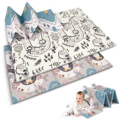 Mata piankowa edukacyjna składana 200 x 150 x 1 cm Nukido NK-341 Nukido Mata piankowa edukacyjna składana 200 x 150 x 1 cm Nukido NK-341 Nukido