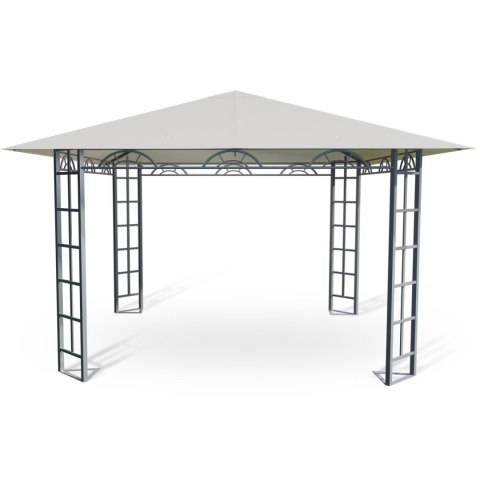 Beżowy pawilon ogrodowy 3x3m 4934 Plonos Beżowy pawilon ogrodowy 3x3m 4934 Plonos
