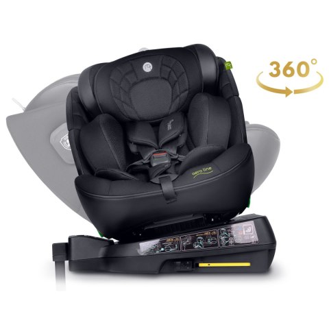 Fotelik samochodowy Nukido Aero Line czarny 0-36 kg ISOFIX Nukido Fotelik samochodowy Nukido Aero Line czarny 0-36 kg ISOFIX Nukido