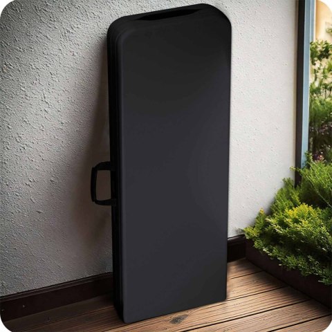 Ławka ogrodowa cateringowa składana 180 cm Plonos czarna Plonos Ławka ogrodowa cateringowa składana 180 cm Plonos czarna Plonos