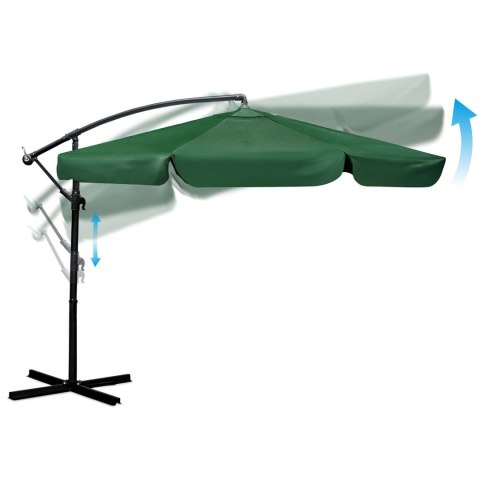 Parasol ogrodowy składany 6 segmentowy 350 cm z pokrowcem Plonos PL-880 Plonos Parasol ogrodowy składany 6 segmentowy 350 cm z pokrowcem Plonos PL-880 Plonos