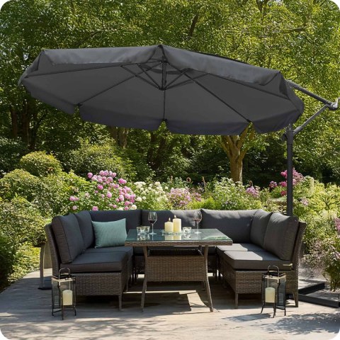 Parasol ogrodowy składany 8 segmentowy 350 cm z pokrowcem Plonos PL-881 Plonos Parasol ogrodowy składany 8 segmentowy 350 cm z pokrowcem Plonos PL-881 Plonos