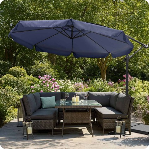 Parasol ogrodowy składany 8 segmentowy 350 cm z pokrowcem Plonos PL-881 Plonos Parasol ogrodowy składany 8 segmentowy 350 cm z pokrowcem Plonos PL-881 Plonos