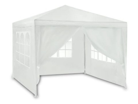 Pawilon ogrodowy biały 3x3m 4936 Plonos Pawilon ogrodowy biały 3x3m 4936 Plonos