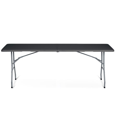 Stół cateringowy ogrodowy składany 244 cm Plonos czarny Plonos Stół cateringowy ogrodowy składany 244 cm Plonos czarny Plonos