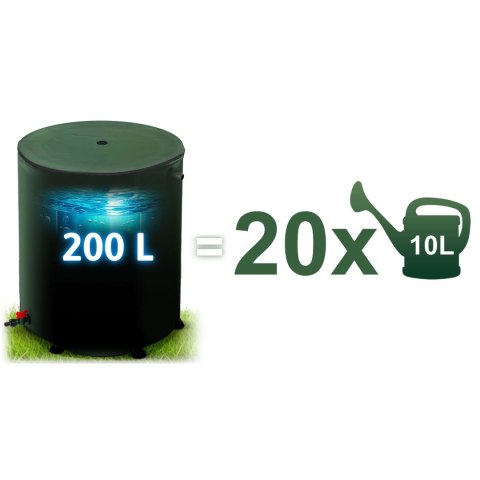 Zbiornik na deszczówkę 200 l Plonos PL-520 Plonos Zbiornik na deszczówkę 200 l Plonos PL-520 Plonos