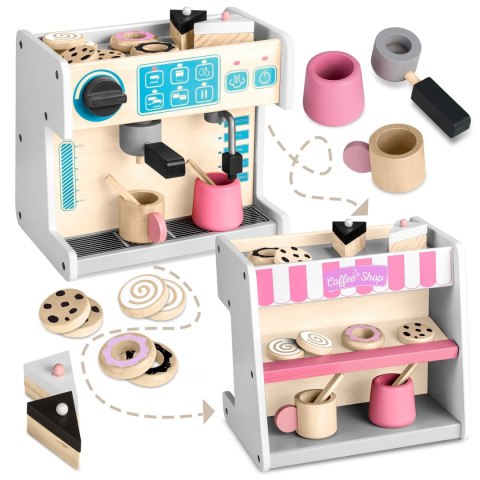 Cukiernia z ekspresem do kawy Ricokids 785101 biała Ricokids Cukiernia z ekspresem do kawy Ricokids 785101 biała Ricokids