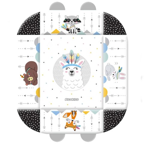 Mata interaktywna edukacyjna 110 x 100 cm Boho Ricokids Ricokids Mata interaktywna edukacyjna 110 x 100 cm Boho Ricokids Ricokids