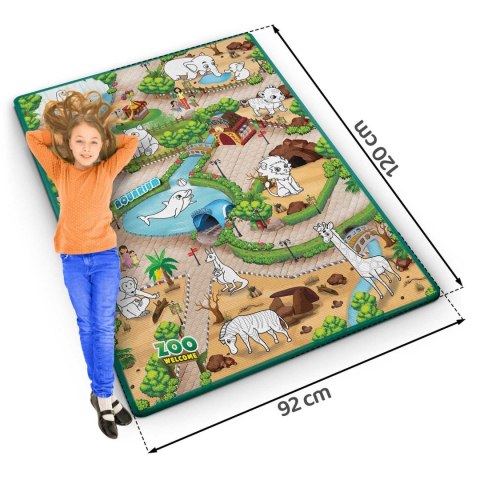 Mata piankowa do kolorowania zwijana 120 x 90 x 0,3 cm Ricokids RK-344 Ricokids