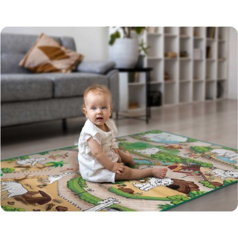 Mata piankowa do kolorowania zwijana 120 x 90 x 0,3 cm Ricokids RK-344 Ricokids