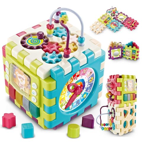 Zabawka edukacyjna kostka z melodią Ricokids 781700 Ricokids Zabawka edukacyjna kostka z melodią Ricokids 781700 Ricokids