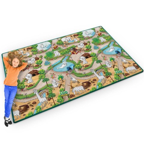 Mata piankowa do kolorowania zwijana 200 x 120 x 0,3 cm Ricokids RK-343 Ricokids Mata piankowa do kolorowania zwijana 200 x 120 x 0,3 cm Ricokids RK-343 Ricokids