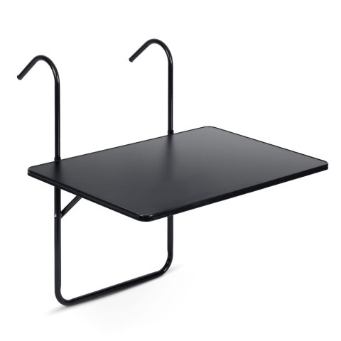 Wytrzymały stolik balkonowy 60x43cm składany Sofotel SO-982 czarny Sofotel Wytrzymały stolik balkonowy 60x43cm składany Sofotel SO-982 czarny Sofotel