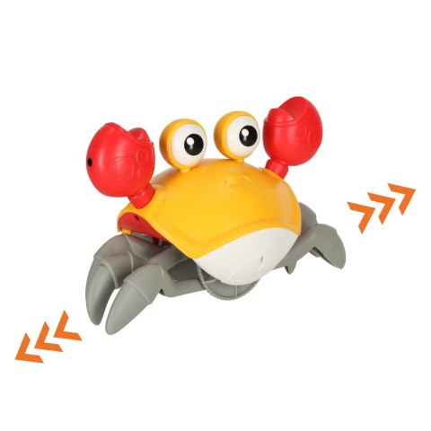Krab uciekający pełzający czujnik interaktywna akumulator USB czerwony Kik Sp. z o. o. Sp. k. Krab uciekający pełzający czujnik interaktywna akumulator USB czerwony Kik Sp. z o. o. Sp. k.