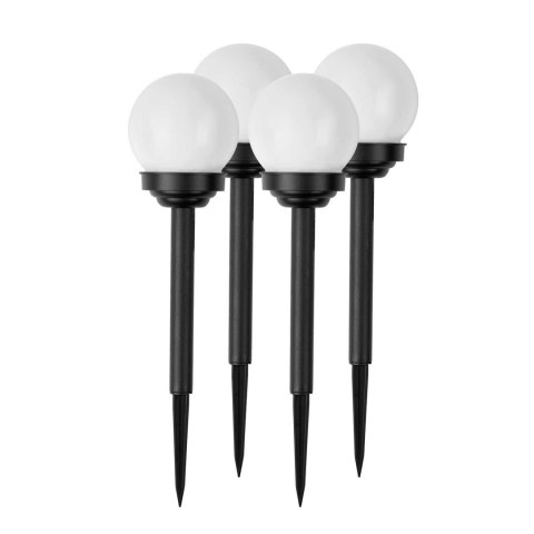 Lampka solarna biała kula 4szt Ilumen LS-102 Ilumen Lampka solarna biała kula 4szt Ilumen LS-102 Ilumen
