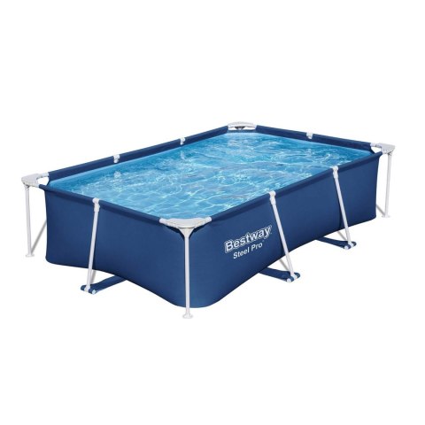 Basen ogrodowy stelażowy 259x170x61 cm zestaw 15w1 Bestway 56403N Bestway Basen ogrodowy stelażowy 259x170x61 cm zestaw 15w1 Bestway 56403N Bestway
