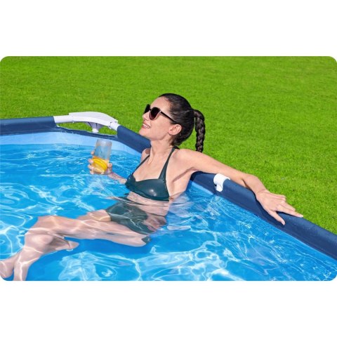 Basen ogrodowy stelażowy 400 x 211 x 81 cm 4w1 Bestway 56405N Bestway Basen ogrodowy stelażowy 400 x 211 x 81 cm 4w1 Bestway 56405N Bestway