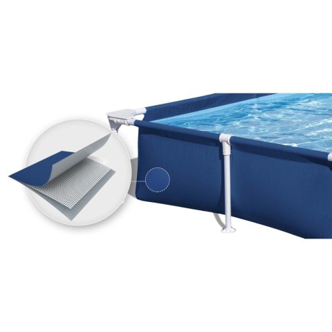 Basen prostokątny stelażowy 221x150x43 cm Bestway 56401N Bestway Basen prostokątny stelażowy 221x150x43 cm Bestway 56401N Bestway