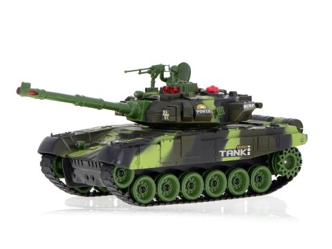 Czołg zdalnie sterowany na pilota RC War Tank 9993 2.4 GHz kamuflaż leśny Kik Sp. z o. o. Sp. k.