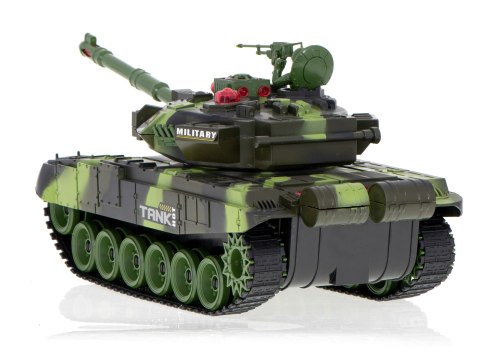 Czołg zdalnie sterowany na pilota RC War Tank 9993 2.4 GHz kamuflaż leśny Kik Sp. z o. o. Sp. k.