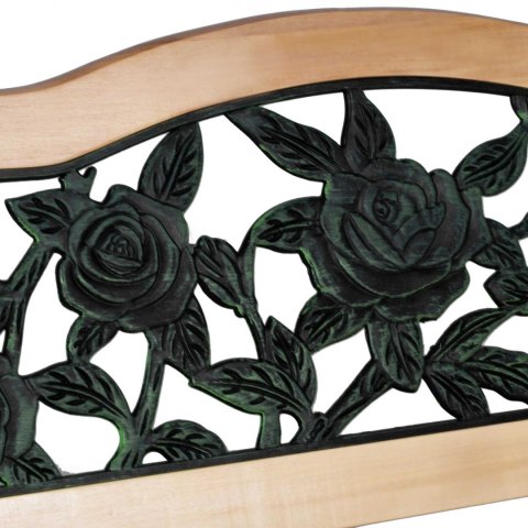 Ławka parkowa z oparciem 123,5 x 74 x 48 cm Gardi Rose Sofotel Sofotel Ławka parkowa z oparciem 123,5 x 74 x 48 cm Gardi Rose Sofotel Sofotel