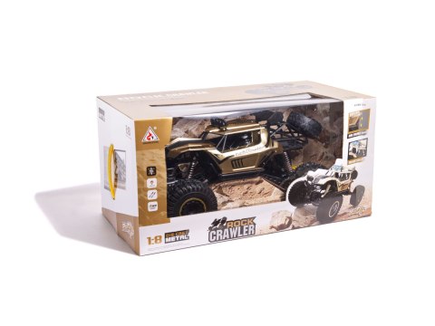 Samochód zdalnie sterowany 2,4GHz 1:8 51cm metal złoty Kik Sp. z o. o. Sp. k. Samochód zdalnie sterowany 2,4GHz 1:8 51cm metal złoty Kik Sp. z o. o. Sp. k.