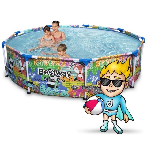 Basen ogrodowy stelażowy 274 x 66 cm 4w1 Bestway 5612F Bestway