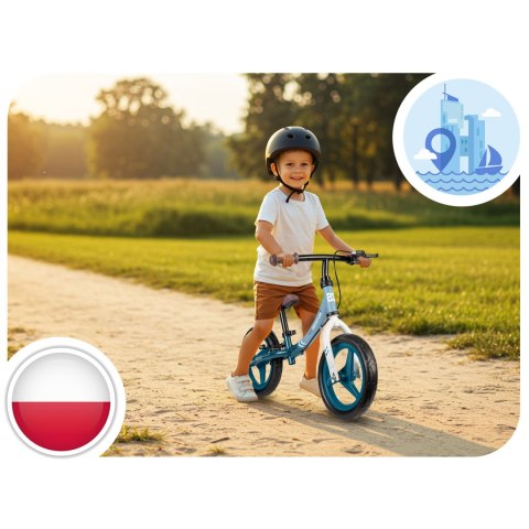 Rowerek biegowy dla dzieci Ricokids Fun Adventure Ricokids
