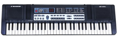 Keyboard z lekcjami dla dzieci 5+ Mikrofon + Nagrywanie USB - model nr 829